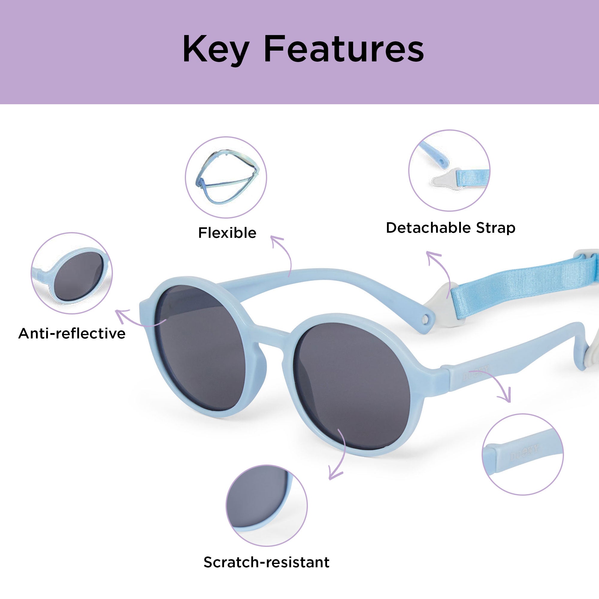 Sunglasses Fiji Blue (6-36m)