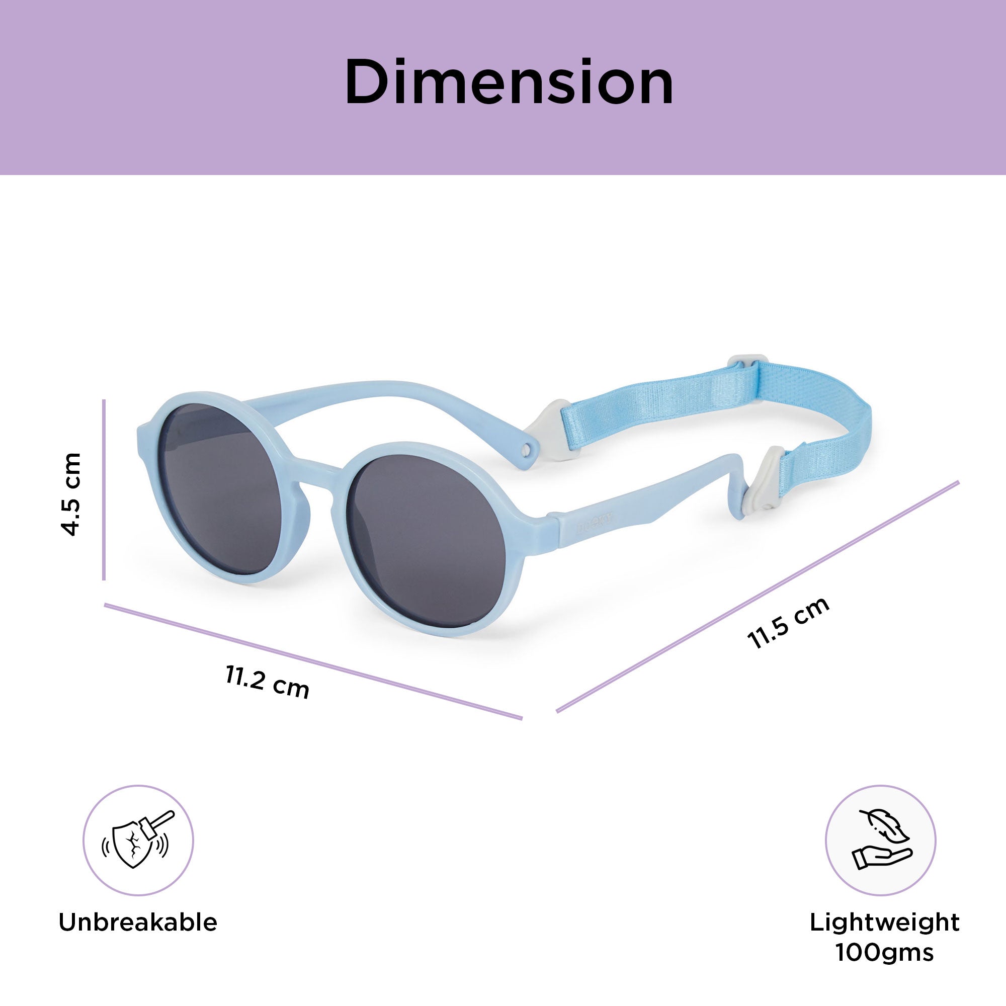 Sunglasses Fiji Blue (6-36m)