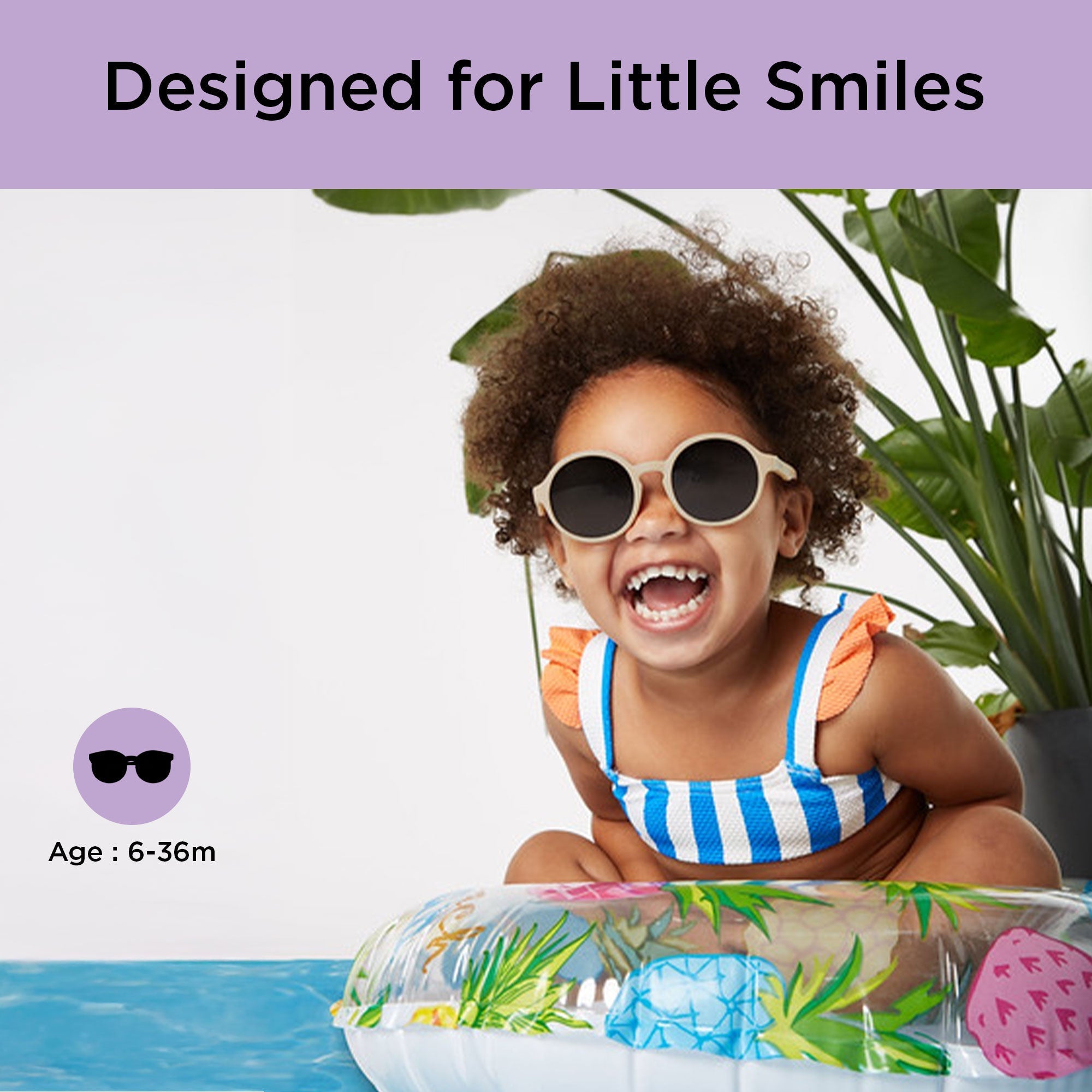 Sunglasses Fiji Cappuccino (6-36m)
