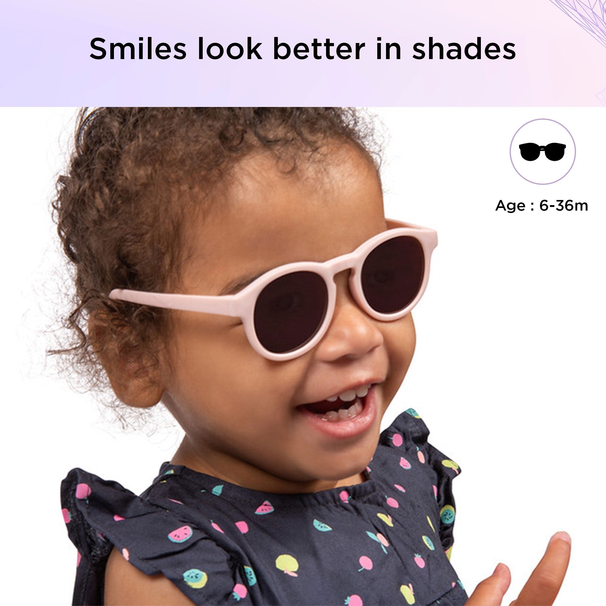 Sunglasses Aruba Pink (6-36m)