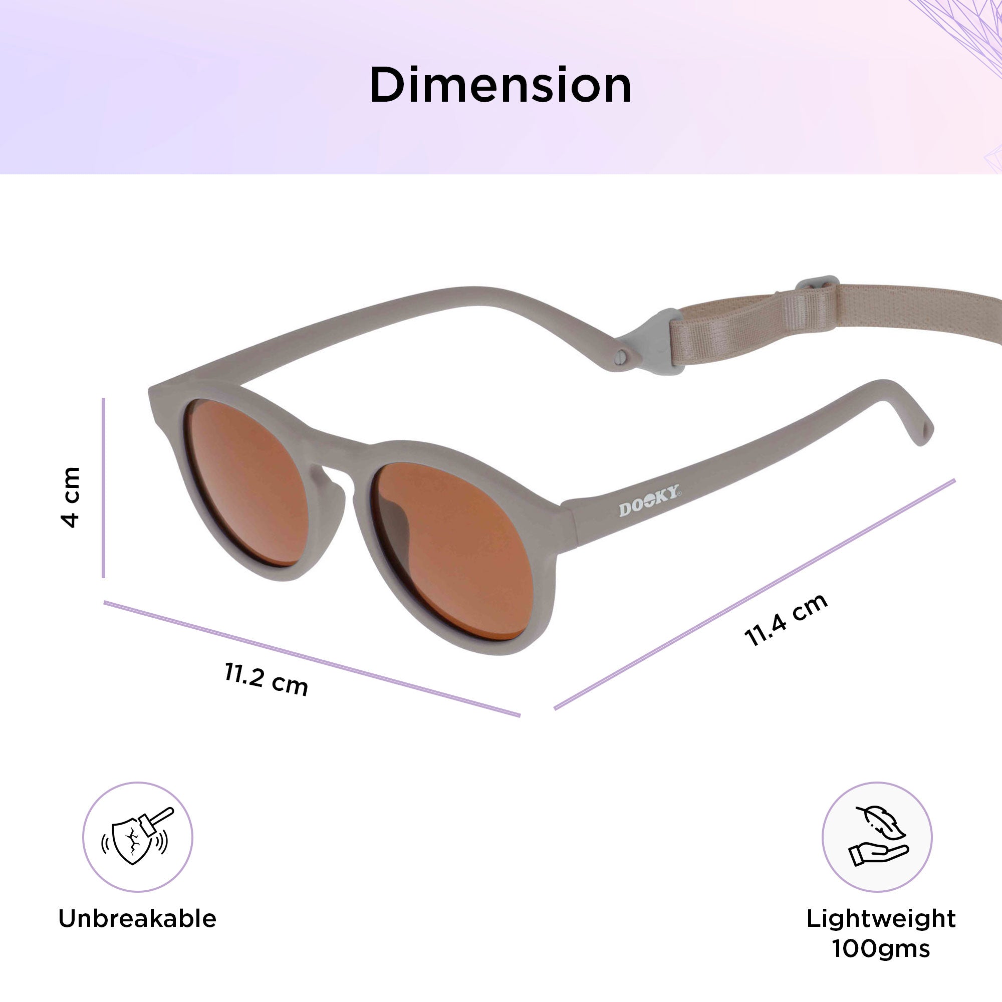 Sunglasses Aruba Taupe (6-36m)