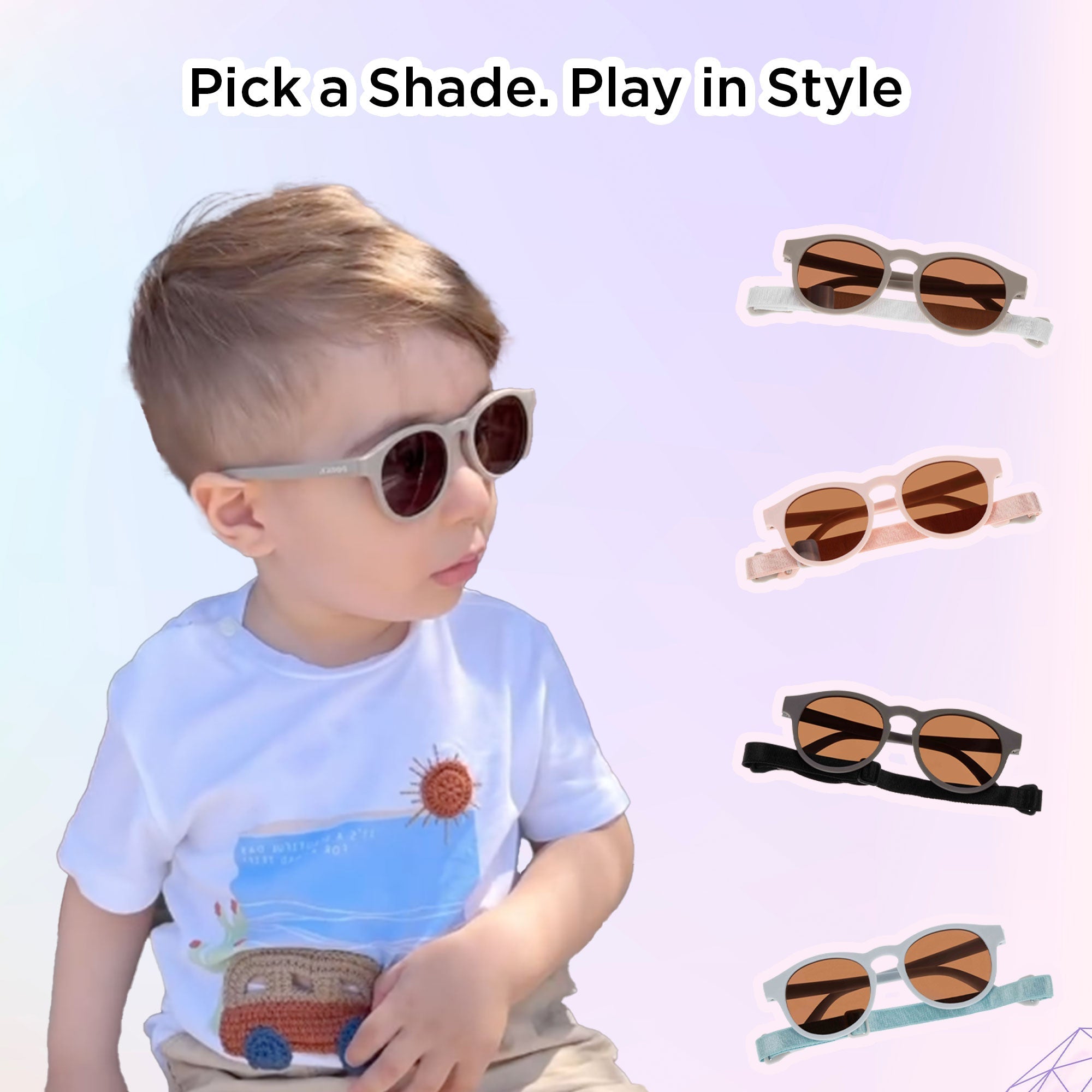 Sunglasses Aruba Taupe (6-36m)