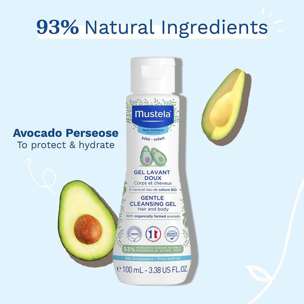 Mustela Gentle Cleansing Body , White - 500 ml