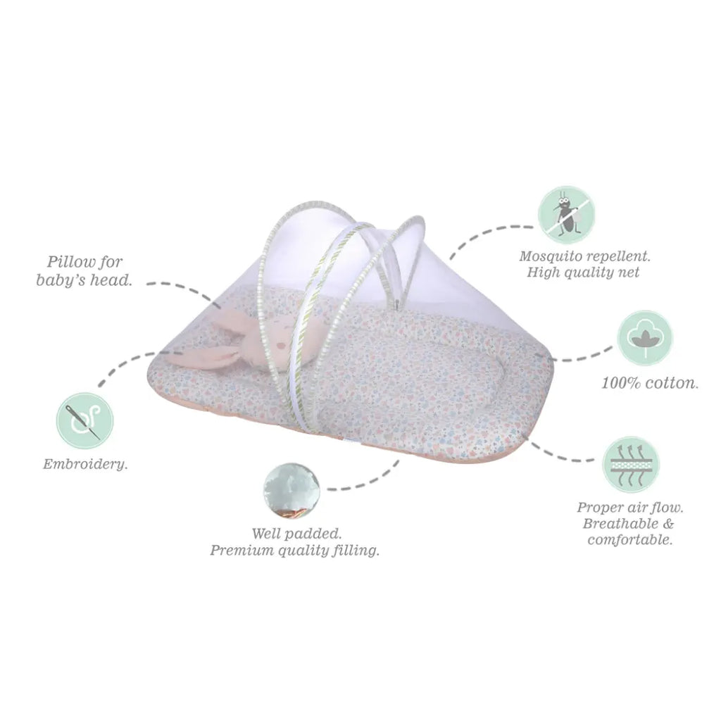 Abracadabra Gadda Mosquito Net - Bunny Garden