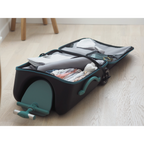 Beaba Ride On Cabin Luggage Suitcase with Child Seat, Aged 4 and Above, Expandable Large Opening Capacity 22 L, Multiple Compartments Practical