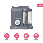 Beaba Babycook Solo Multi-functional Baby Food Processor. Blender, Steamer, Cooker & Sterilizer, Portable Baby Food Cooker, Puree Maker and Warmer