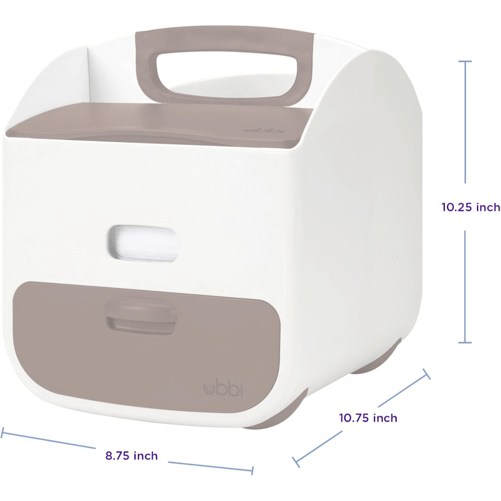 Ubbi Diaper Storage Caddy and Changing Mat