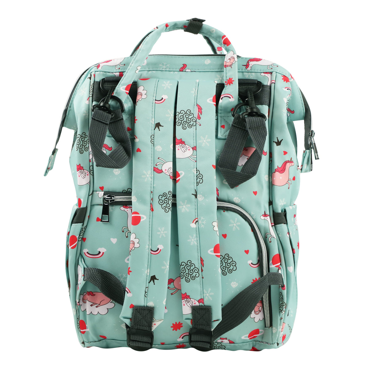 Abracadabra Printed Diaper Bag - Unicorn