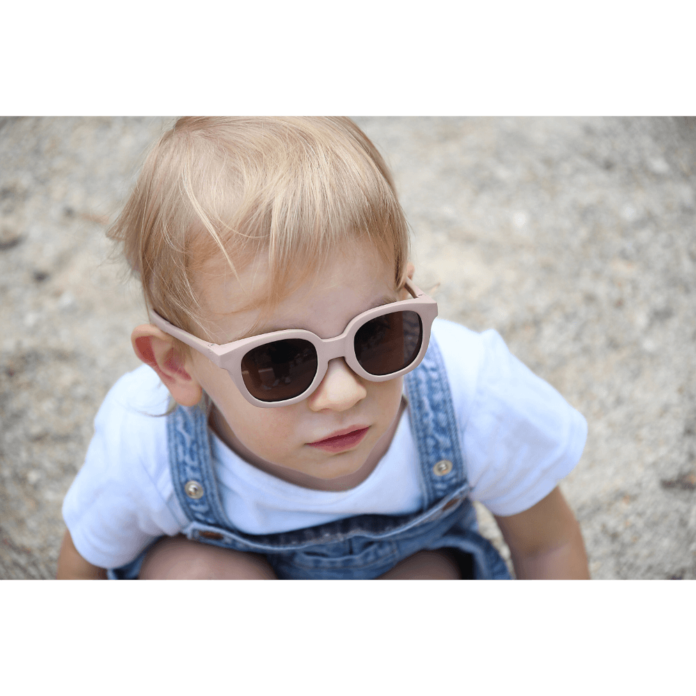 Beaba Kids Sunglasses -9-24 Months, Unbreakable Sunglasses for Kids, 100% UV Protection,Category 3 Sun Lens, Optimal Comfort, 360° Adjustable Ear Tips with Side Shields, 9-24 Months