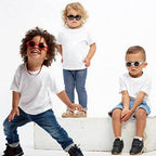 Beaba Kids Sunglasses - 9 months-4 years, Unbreakable Sunglasses for Kids, 100% UV Protection,Category 3 Sun Lens, Optimal Comfort, 360° Adjustable Ear Tips with Side Shields, 2-4 Years, Red