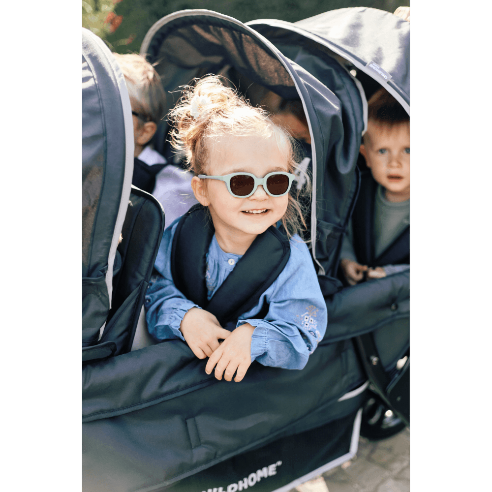 Beaba Kids Sunglasses -9-24 Months, Unbreakable Sunglasses for Kids, 100% UV Protection,Category 3 Sun Lens, Optimal Comfort, 360° Adjustable Ear Tips with Side Shields, 9-24 Months