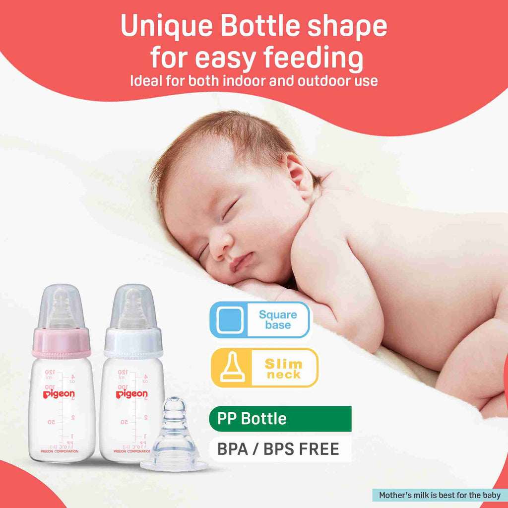 Peristaltic Nursing Bottle Twin Pack Kpp 120ml Nipple S