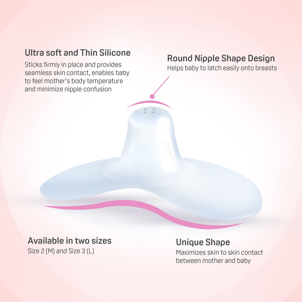 Natural Feel Nipple Shield 1 PCS Size 1