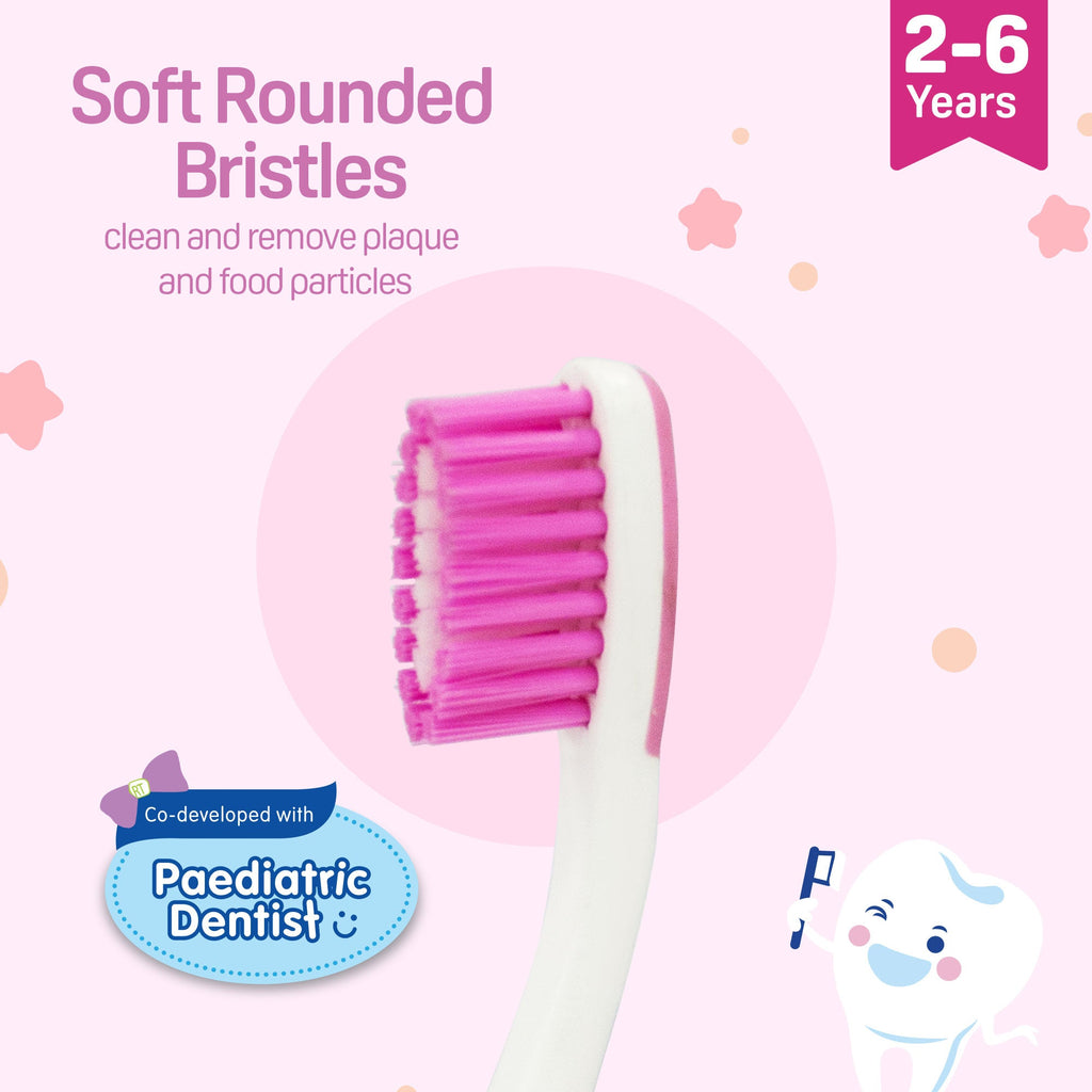 Pigeon Kids Toothbrush Pink 2-6 Years