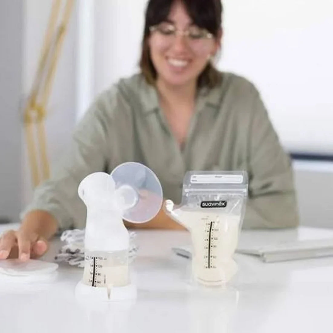 Suavinex Pre-Sterilised Breastmilk Storage Bags (25 pcs)