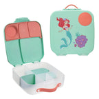 B.Box Kids Lunchbox – 2 Litre, Leak-Proof Bento Style with  Cooler Pack, Adjustable Divider & Whole Fruit Compartment – Multicolor