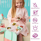 B.Box Kids Lunchbox – 2 Litre, Leak-Proof Bento Style with  Cooler Pack, Adjustable Divider & Whole Fruit Compartment – Multicolor