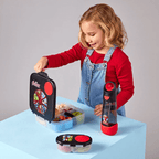 B.Box Kids Lunchbox – 2 Litre, Leak-Proof Bento Style with  Cooler Pack, Adjustable Divider & Whole Fruit Compartment – Multicolor
