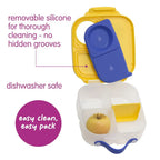 B.Box Mini Lunchbox for Kids – 1L Capacity, Adjustable Divider, Flexi Fruit Holder, BPA-Free – Multicolor