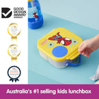B.Box Mini Lunchbox for Kids – 1L Capacity, Adjustable Divider, Flexi Fruit Holder, BPA-Free – Multicolor