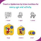 B.Box Mini Lunchbox for Kids – 1L Capacity, Adjustable Divider, Flexi Fruit Holder, BPA-Free – Multicolor
