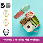 B.Box Mini Lunchbox for Kids – 1L Capacity, Adjustable Divider, Flexi Fruit Holder, BPA-Free – Multicolor