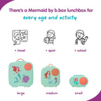 B.Box Mini Lunchbox for Kids – 1L Capacity, Adjustable Divider, Flexi Fruit Holder, BPA-Free – Multicolor