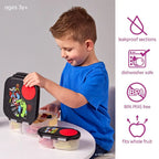B.Box Mini Lunchbox for Kids – 1L Capacity, Adjustable Divider, Flexi Fruit Holder, BPA-Free – Multicolor
