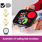 B.Box Mini Lunchbox for Kids – 1L Capacity, Adjustable Divider, Flexi Fruit Holder, BPA-Free – Multicolor