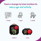 B.Box Mini Lunchbox for Kids – 1L Capacity, Adjustable Divider, Flexi Fruit Holder, BPA-Free – Multicolor