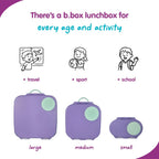 B.Box Leak Proof 2 sections Snackbox for Toddlers - Easy to Carry & BPA free