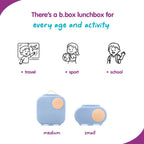B.Box Leak Proof 2 sections Snackbox for Toddlers - Easy to Carry & BPA free