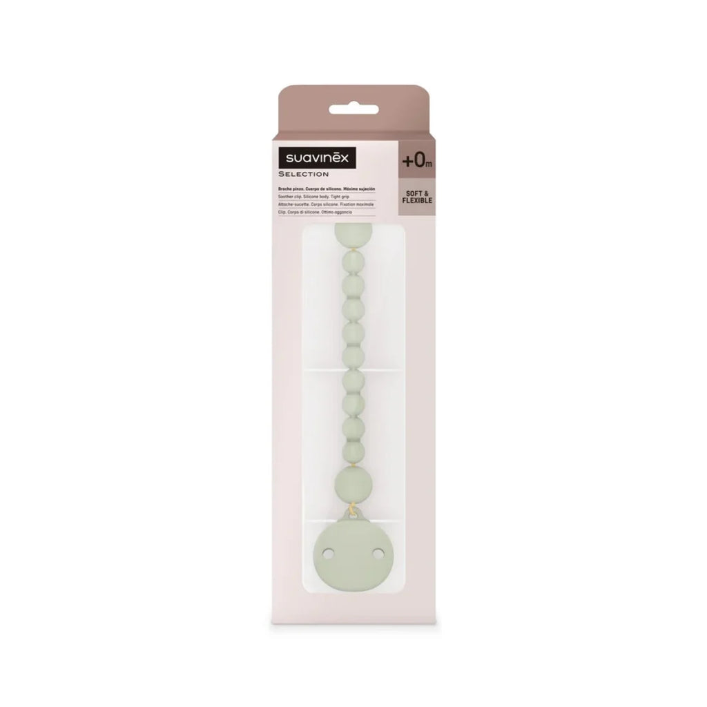 Suavinex Color Essence Silicone Soother Clip