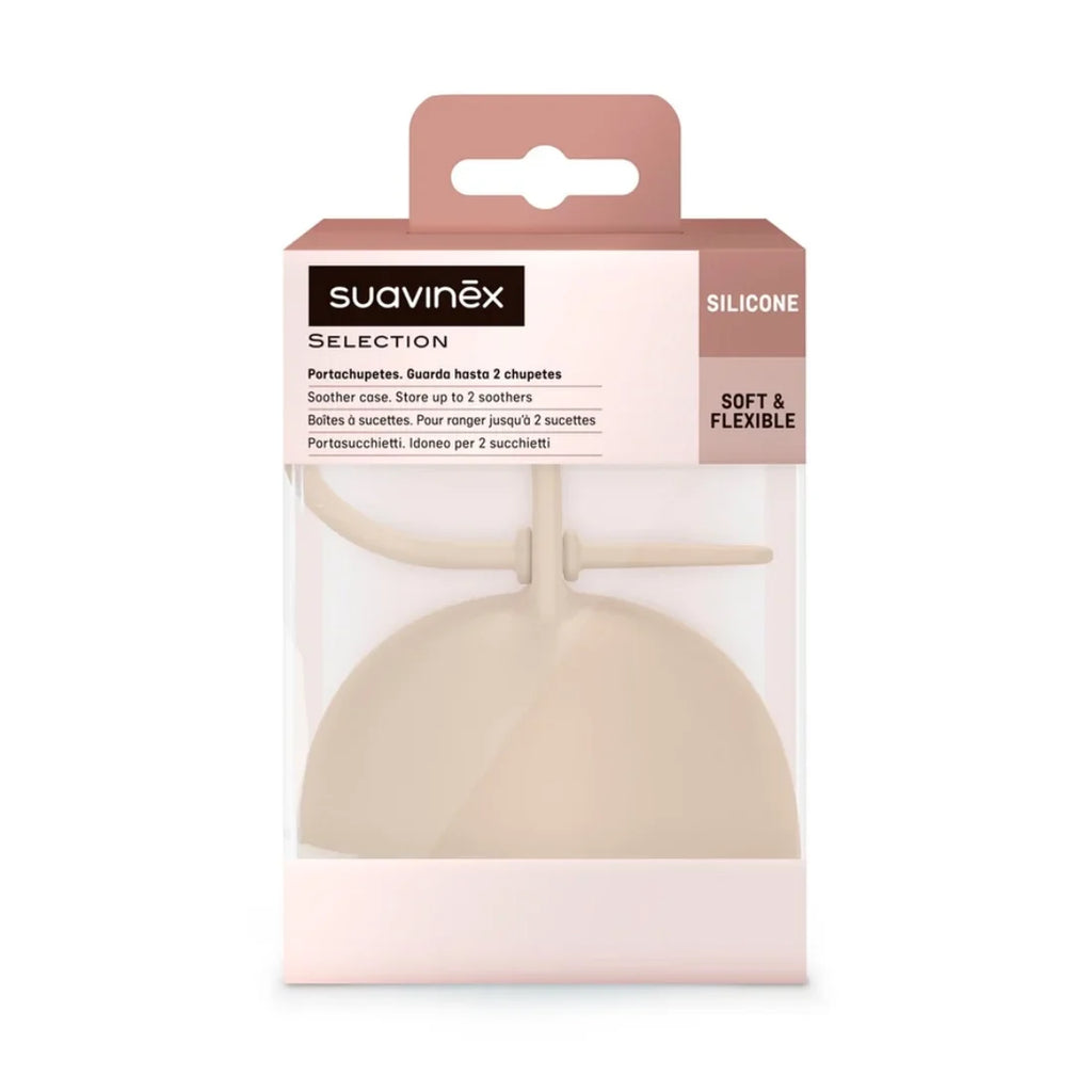 Suavinex Color Essence Silicone Soother Holder Case