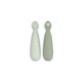Suavinex Color Essence Silicone Spoon (6m+) (Green) (Pack of 2)