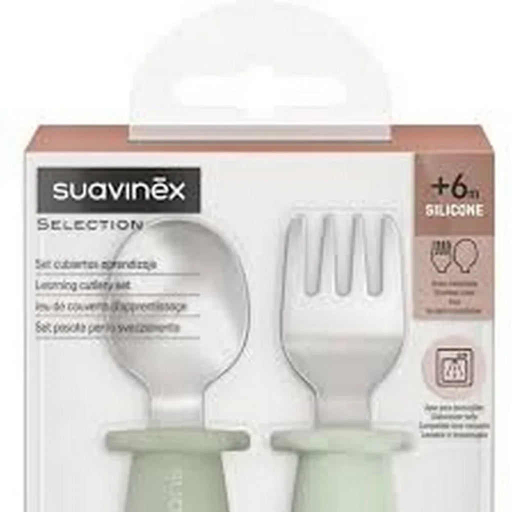Suavinex Silicone Pre Spoon (6m+) (Pack of 2)