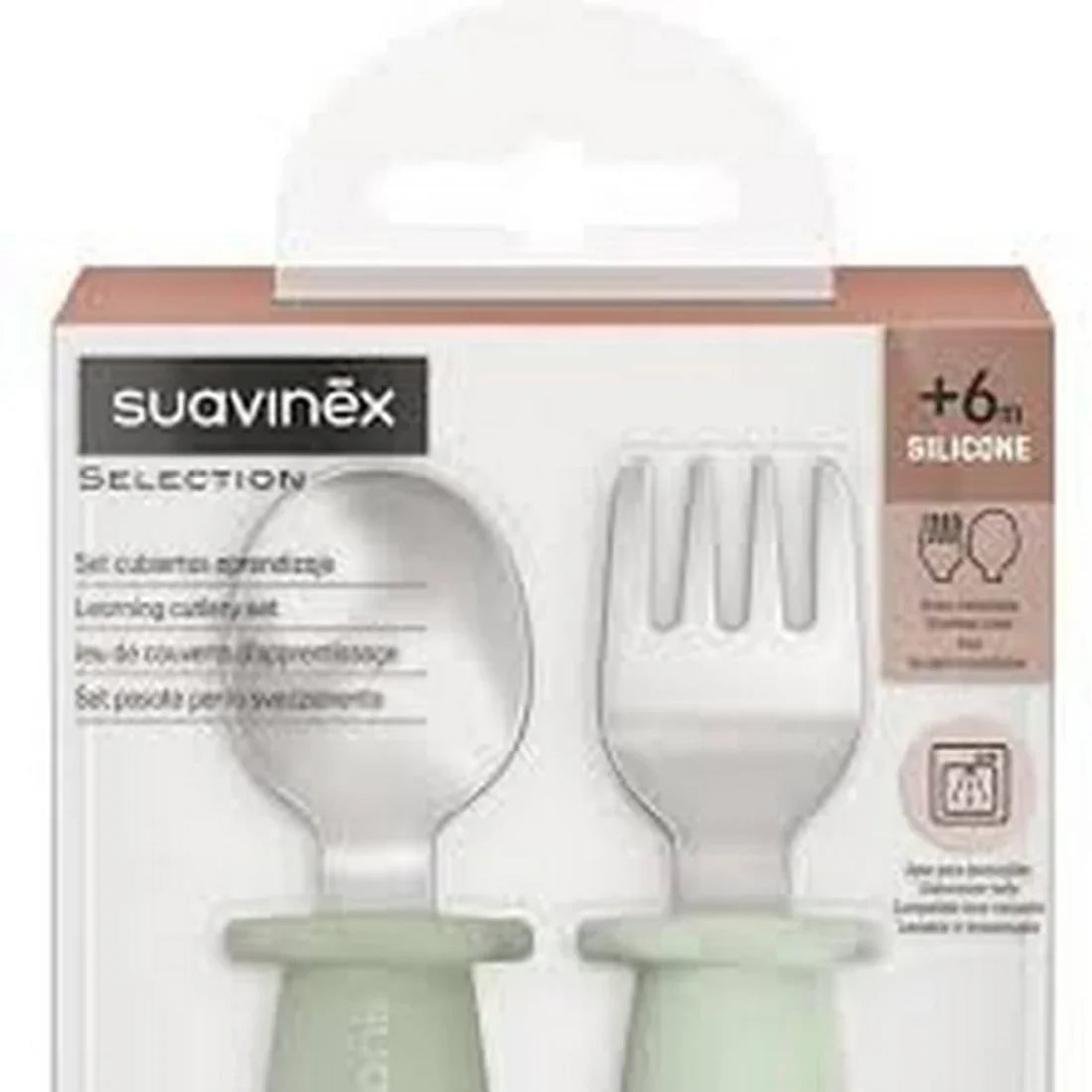 Suavinex Silicone Pre Spoon (6m+) (Pack of 2)