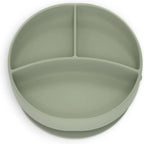 Suavinex Color Essence Silicone Divided Plate (6m+) (Green)