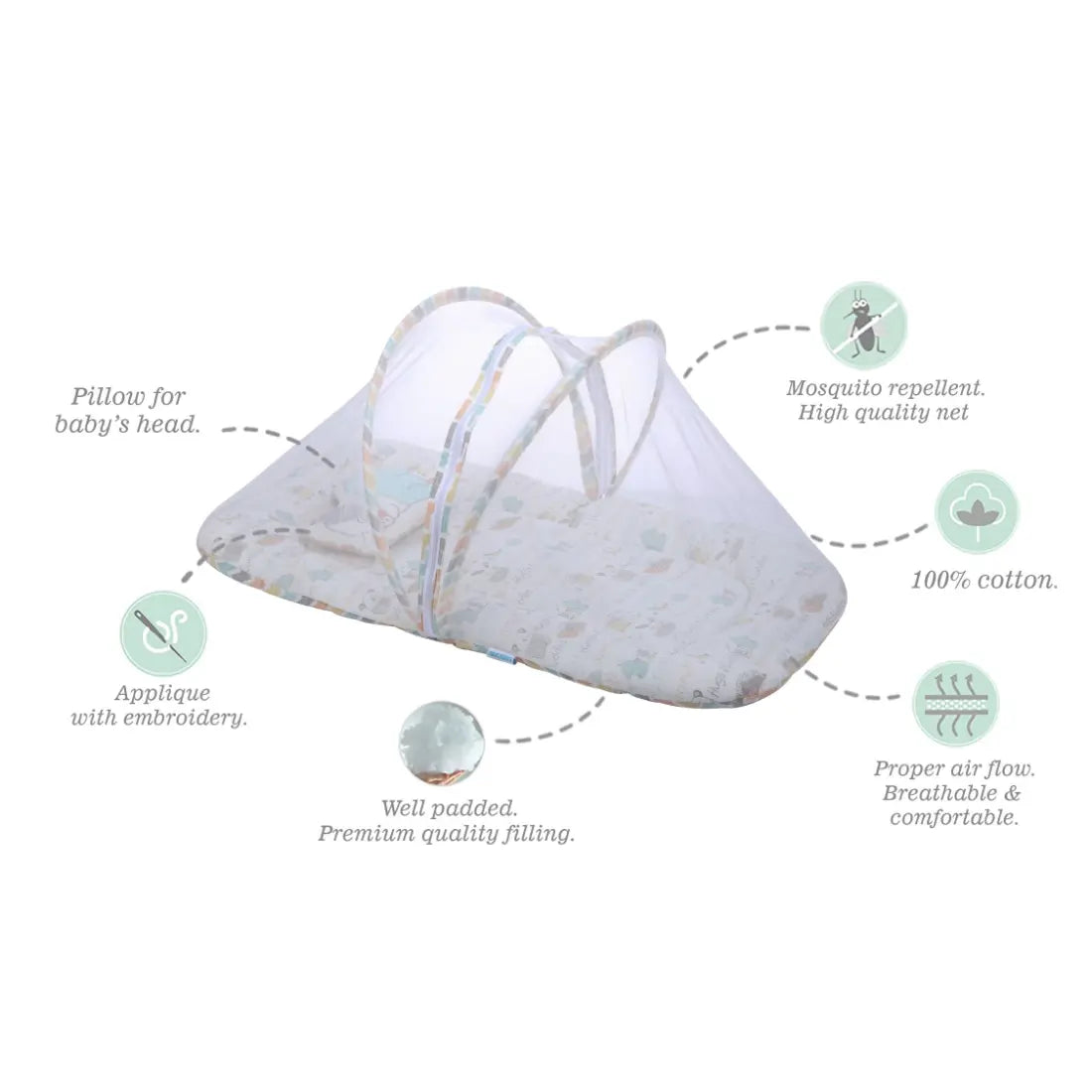Abracadabra Gadda Mosquito Net - Transport