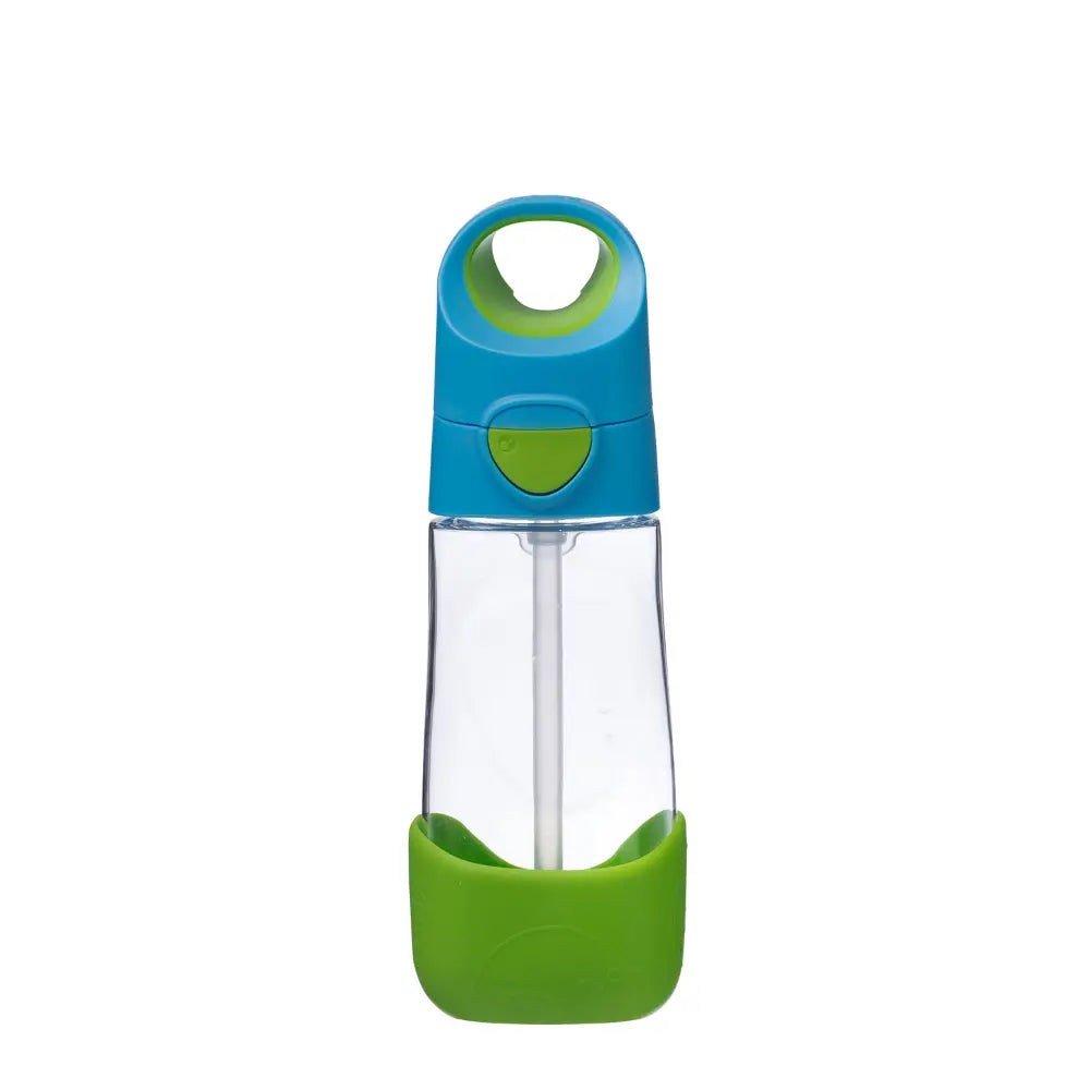 B.Box Tritan Straw Drink Bottle 450ml - Durable, Spill-Proof & Kid-Friendly
