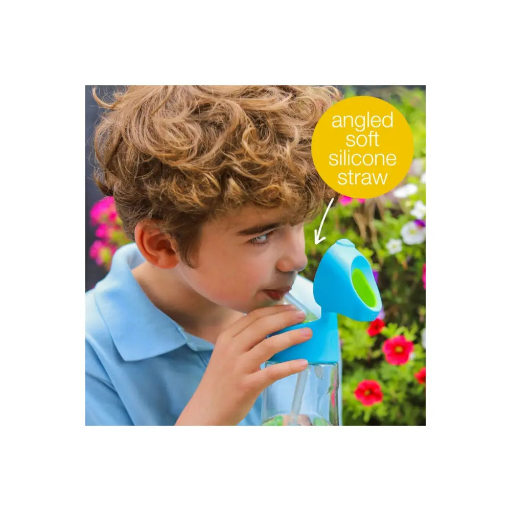 B.Box Tritan Straw Drink Bottle 450ml - Durable, Spill-Proof & Kid-Friendly