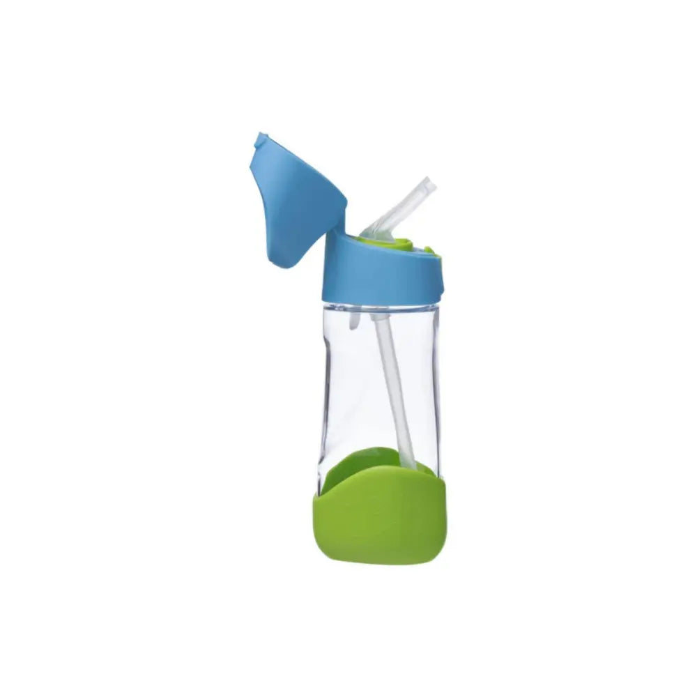 B.Box Tritan Straw Drink Bottle 450ml - Durable, Spill-Proof & Kid-Friendly