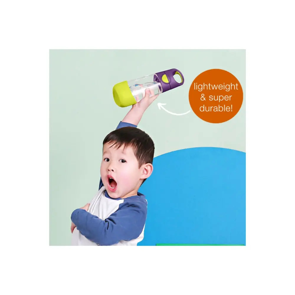 B.Box Tritan Straw Drink Bottle 450ml - Durable, Spill-Proof & Kid-Friendly