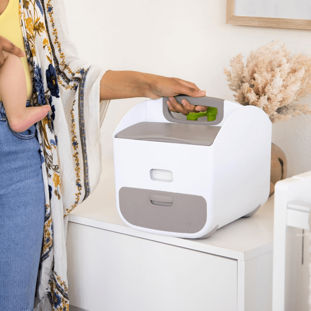 Ubbi Diaper Storage Caddy and Changing Mat