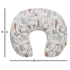 Crane Baby Feeding & Nursing Pillow - Ezra Animal