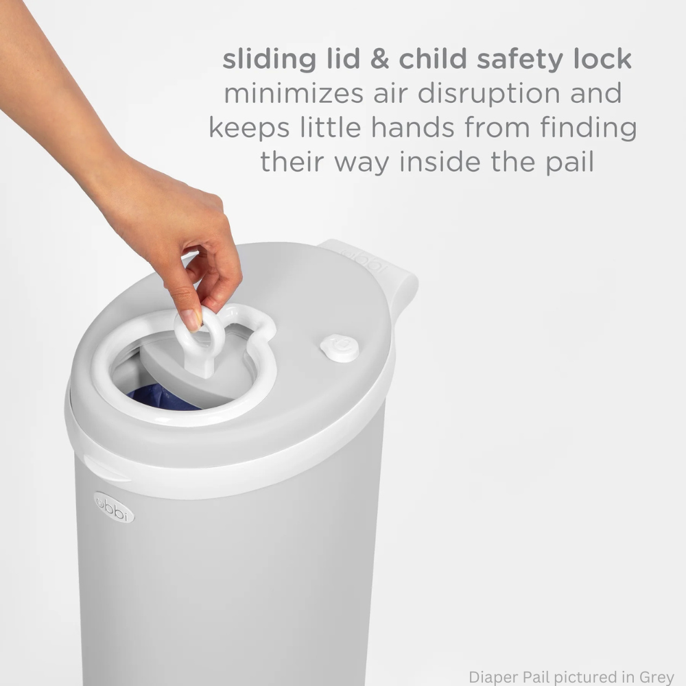 Ubbi Steel Odor Locking Diaper Pail