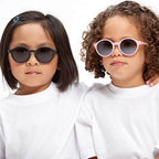 Beaba Kids Sunglasses - 2-6 Years, Unbreakable Sunglasses for Kids, 100% UV Protection,Category 3 Sun Lens, Optimal Comfort, 360° Adjustable Ear Tips with Side Shields, 2-6 Years, Black