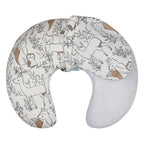 Crane Baby Feeding & Nursing Pillow - Ezra Animal