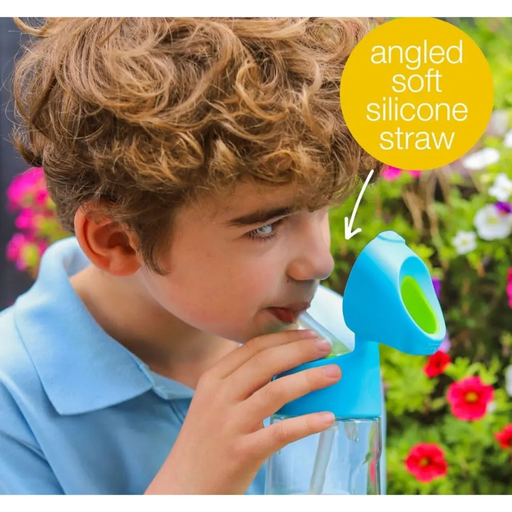 B.Box Tritan Straw Drink Bottle 450ml - Durable, Spill-Proof & Kid-Friendly