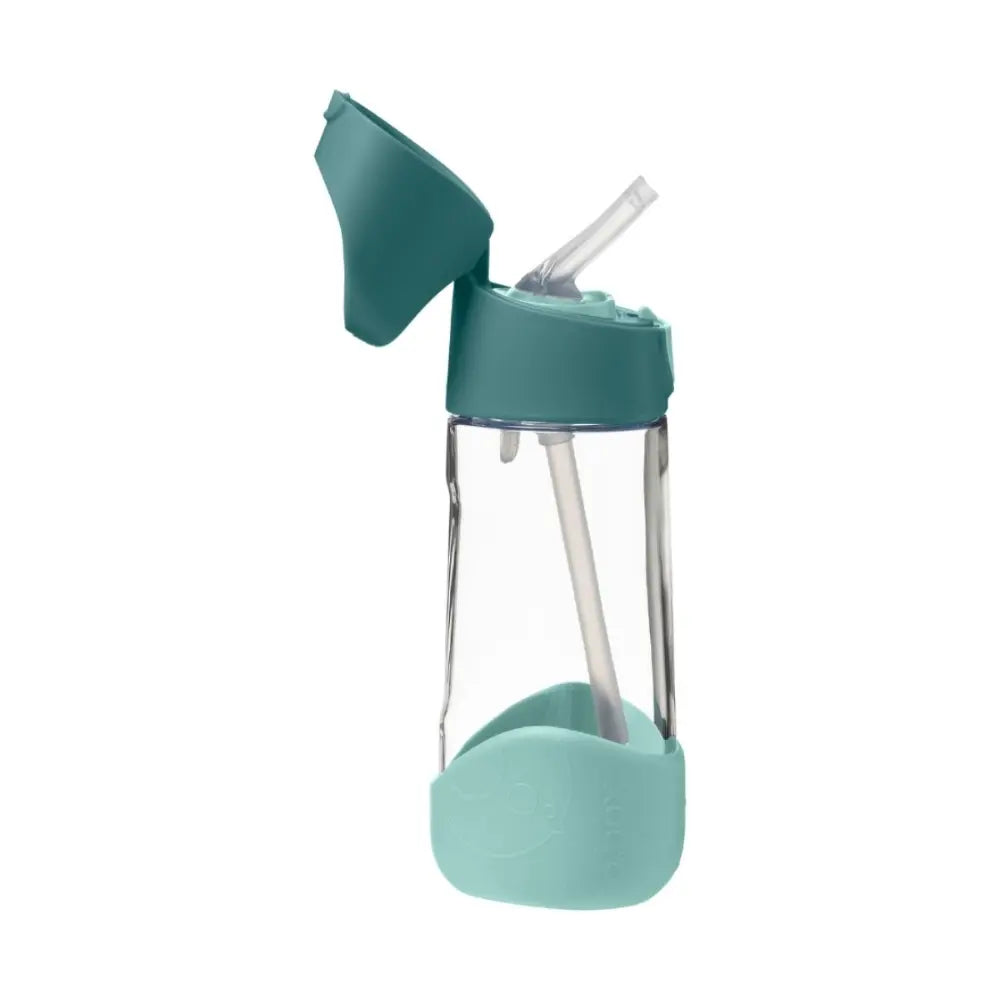 B.Box Tritan Straw Drink Bottle 450ml - Durable, Spill-Proof & Kid-Friendly